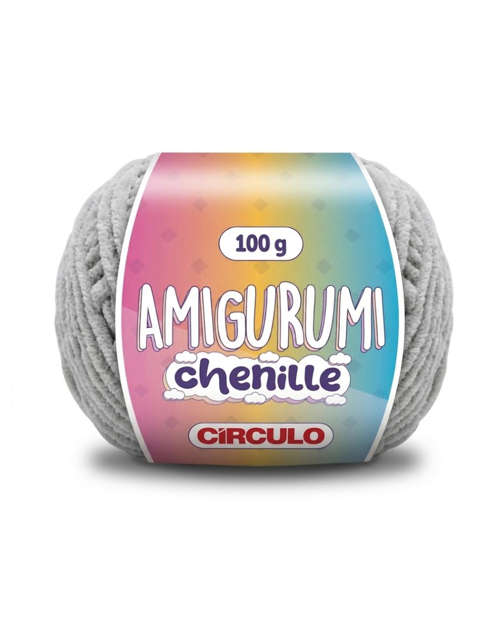 HILO AMIGURUMI CHENILLE 8212 CROMO